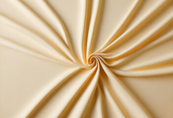 Close-up of fabric featuring a detailed spiral pattern in vibrant colors