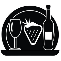 Elegant Strawberry Dessert with Wine A Culinary Delight