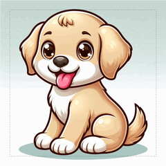 Cute and versatile Dog illustrations for t-shirts, stickers, books, and digital designs—perfect for commercial or personal projects