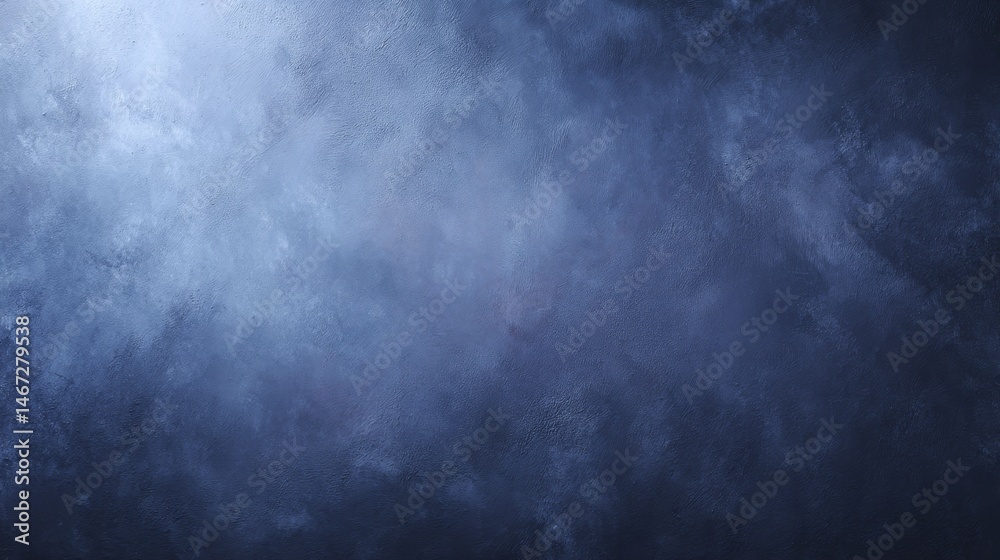 Poster textured dark blue canvas with uneven brush strokes creates a striking backdrop for portrait photogr