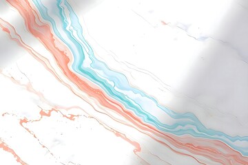 Teal Coral Marble Vibrant Texture