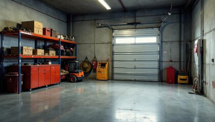 Heavy-duty garage safe secured to concrete floor Ideal for valuables storage , floor, jewelry, workshop safe