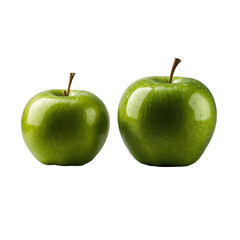 Apples isolated on white background