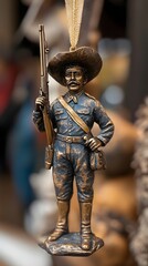 Bronze soldier ornament