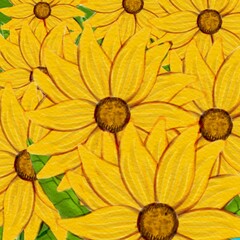 yellow flower background