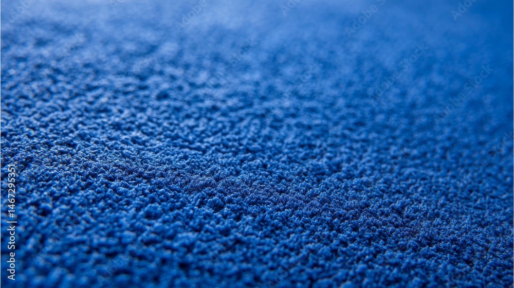Leinwandbilder close-up view of a rich navy suede texture featuring detailed fibers, designed as a luxurious backdr