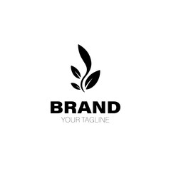 Tea Logo. Tea Logo Design. Tea Logo Brand. Tea Logo Vector Design Isolated on White Background