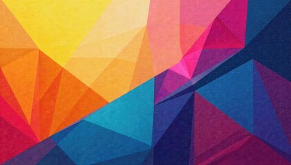 Geometric abstract shapes, modern minimalist style, design, orange, wall