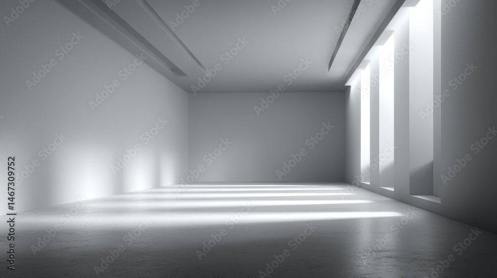 Aufkleber blank white surface features even lighting and no props, ideal for clean product displays or digital