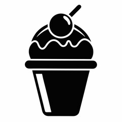 ice cream vector illustration