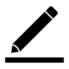 Edit Text  Vector Glyph Icon Design