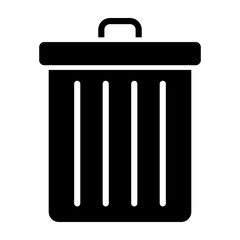Delete  Vector Glyph Icon Design