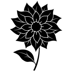 abstract flower vector illustration