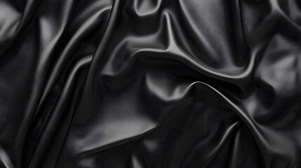 Obraz premium 11. Black leather texture with soft highlights