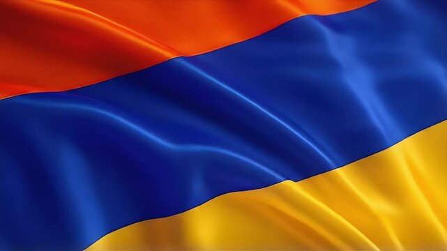 armenian flag for national Day or Independence Day of armenia - Powered by Adobe