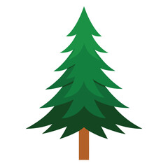Pine Tree Nature Graphic Art