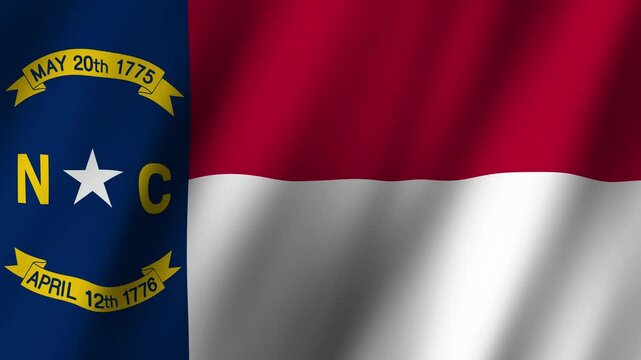 North Carolina flag represents state pride and historical significance in the United States