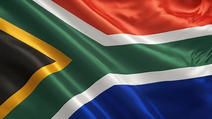 south african flag for national Day or Independence Day of south africa