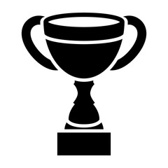 Trophy  Vector Glyph Icon Design