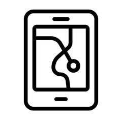 GPS Phone Icon
