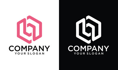 Creative BP, PB Letter Initial Logo Design Template Vector Illustration	