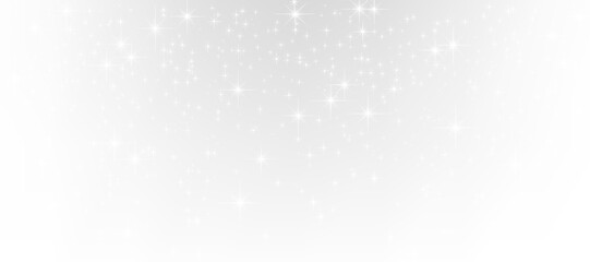 Starry space PNG with glowing dust, nebula lights, and cosmic snow. A deep dark PNG background for winter, holiday, or celestial scenes. Use this magical PNG in your designs.