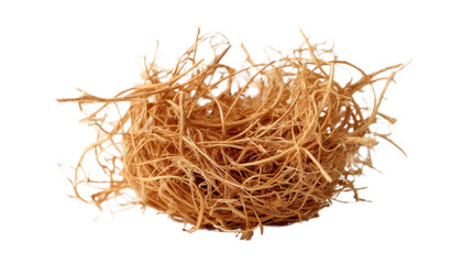 Obraz premium A Bird's Nest: A meticulously crafted bird's nest, woven from twigs and grass, symbolizes home, warmth, and the miracle of life. 