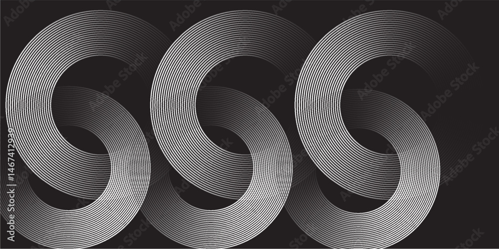 Poster abstract particle technology background design. abstract wave moving point flow particles, high tech