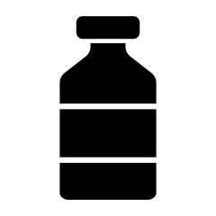 Ampoule  Vector Glyph Icon Design