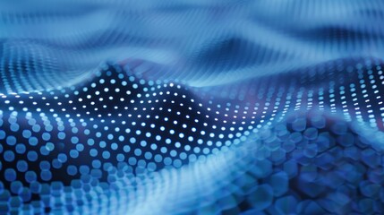 Blue high-tech abstract grid with lights stock photo --ar 16:9 --raw --v 6 Job ID: 6ced3580-0e18-41b9-ba9f-8bb17d684eb8