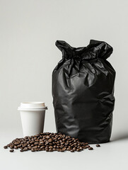 coffee beans in bag