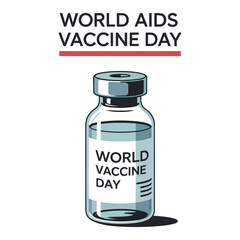 World AIDS Vaccine Day Medical Awareness Injection Campaign