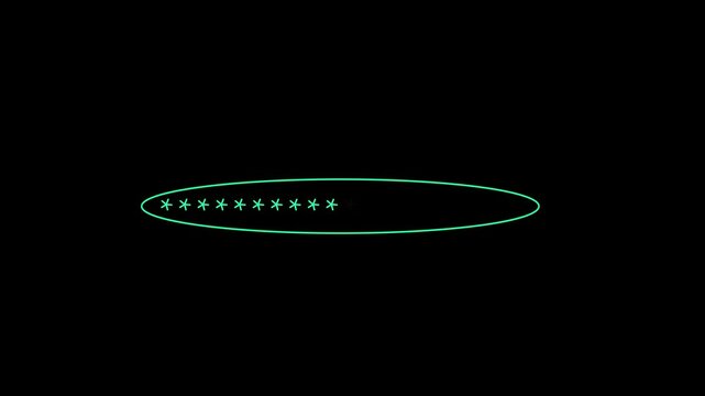 A dynamic loding animation, and glowing neon processing animation . on a black background.and creating a stunning 4k video.