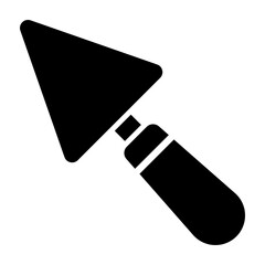 Art Knife  Vector Glyph Icon Design