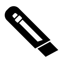 Paper Cutter  Vector Glyph Icon Design
