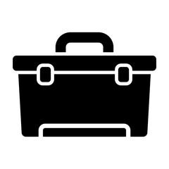 Tool Box  Vector Glyph Icon Design