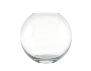 Clear Glass Fishbowl