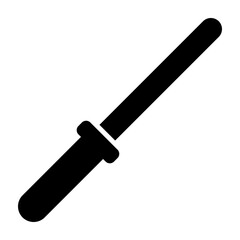 Knife sharpener  Vector Glyph Icon Design
