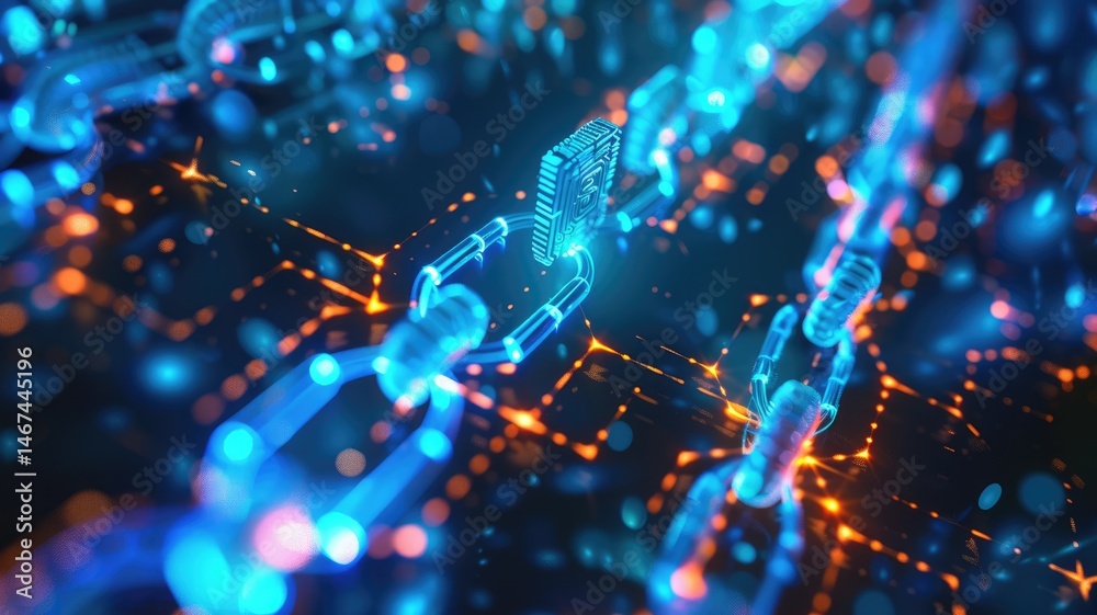Poster abstract of cyberspace on virtual area with digital technology style design and the electric light g