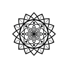 Fototapeta premium abstract geometric ornament