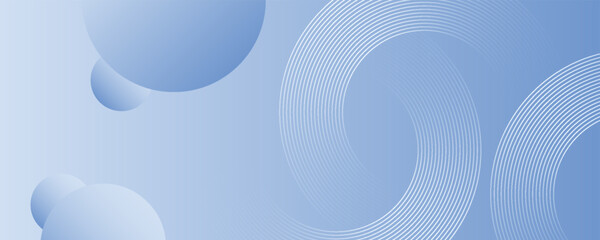 Abstract blue modern background with circle elements. Digital technology concept.
