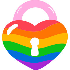 Pride month lgbt element