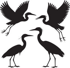 Heron Silhouette SVG – Elegant Bird Vector for Nature Designs

Flying Heron Clipart – Wildlife SVG for Crafts & Prints

Wading Bird Vector – Heron Design for Nature & Bird Lovers

Heron Standing SVG –