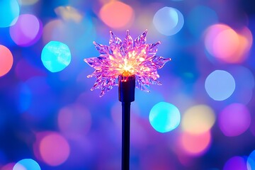 christmas tree with lights