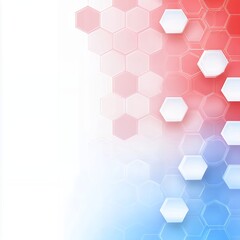 Fototapeta premium Abstract Hexagonal Pattern Gradient Background Design