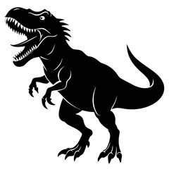 tyrannosaurus rex dinosaur vector