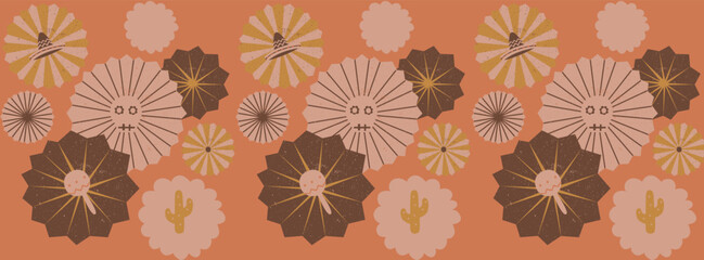 A Vibrant Collection of Layered Vector Elements Featuring Leaves, Floral Details, and Fluid Lines Intertwined With Shapes and Colors That Reflect Contemporary Nature-Inspired Design Aesthetics.