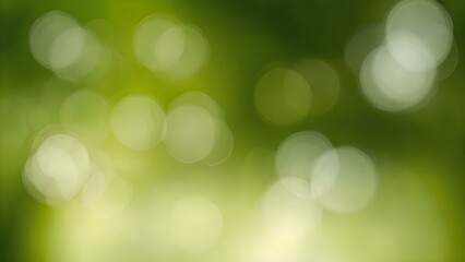 Abstract Green Natural Background with Soft Light and Organic Texture Ideal for Eco-Friendly Designs and Nature Themes