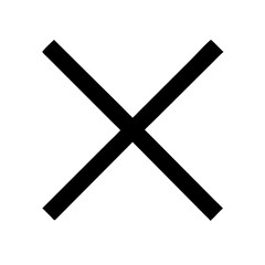 Obraz premium crossed battery disabled silhouette on transparent background for web and graphic design