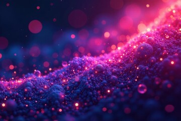 Shimmering geometric shapes, vibrant hues, glowing lines, futuristic, wallpaper, background